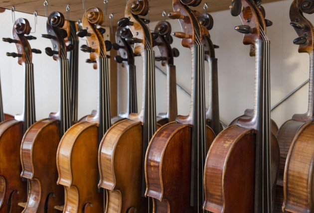 Violons anciens prestigieux comme Bergonzi, Guadagnini, Storioni, Grancino, Goffriller, Montagnana